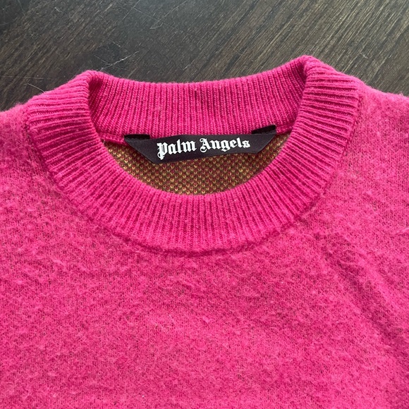 Palm Angels Burning Flames Sweater - Picture 3 of 5